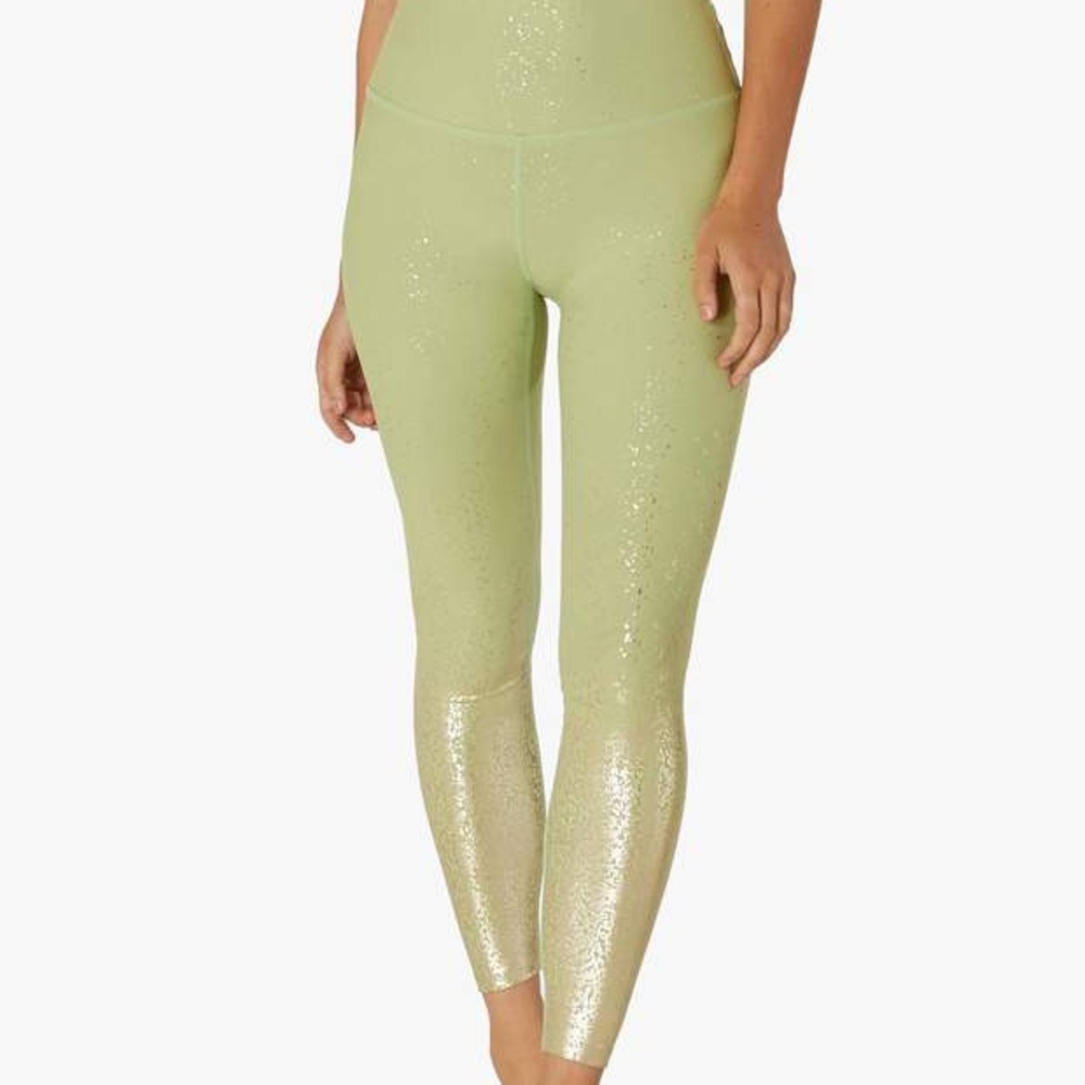 Beyond Yoga Alloy Sparkle Legging, NWT, Large